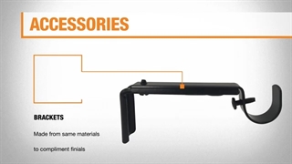 انواع میله پرده برای پرده های پانچ و ورتیلاین و غیره