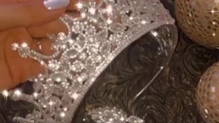 زیبا ترین تاج عروس دنیا