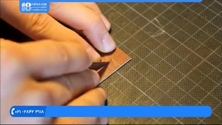 آموزش چرم دوزی-دوخت چرم -دوخت دستبند و کیف چرم -آموزش ساخت کیف پول چرمی