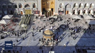 آئین سنتی «صلا» در حرم مطهر رضوی