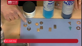 آموزش ساخت جواهرات-آموزش طلاسازی-براق کردن گوشواره