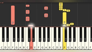 آموزش پیانو آهنگ قصه گل و تگرگ از سیاوش قمیشی