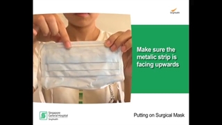 چگونگی پوشیدن و در آوردن ماسک جراحی
