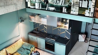 خانه های کوچک را اینگونه دکوراسیون کنید