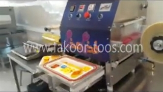 بسته بندی جوجه کباب ظروف گیاهی