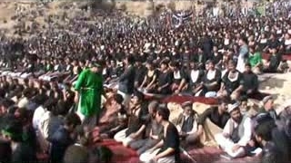 مراسم سینه زنی در افغانستان