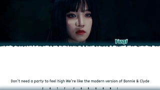 YUQI - Bonnie & Clyde Color Coded Lyrics