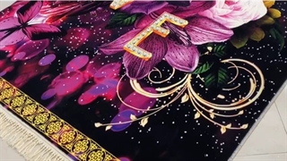 فرش اختصاصی چاپی طرح گل