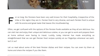 Persian food