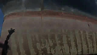 هیدروبلاستینگ بدنه کشتی