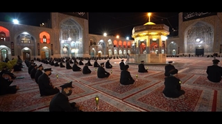 آیین خطبه خوانی شب عاشورا حسینی