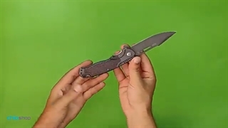 آنباکس چاقو تاشو شکاری جیپ مدل JEEP DA141 Knife