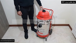 جاروبرقی سطلی سه موتوره پارس ایران کله فلزی icc