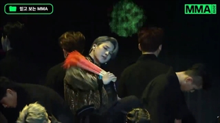 اجرای محشر idol از بی تی اس در mma 2018