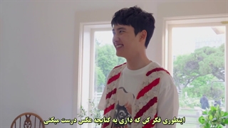 پشت صحنه کاور آلبوم Empathy کیونگسو همراه با زیرنویس فارسی چسبیده