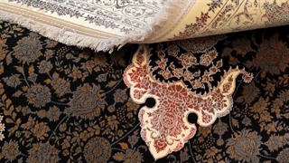طرح جدید فرش وینتیج 1200 شانه گلبرجسته | فرش آویژه