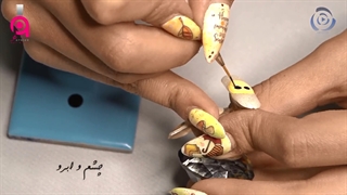 آموزش مرحله به مرحله طراحی ناخن کرونایی