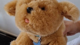 اسباب بازی سگ رباتیک پشمالو snuggles کد 28185