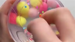 اسلایم کیوت رنگی رنگی 