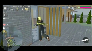 آموزش شکست ربات ها و فضایی ها در بازی Sakura school simulator ( کپشن مهم )