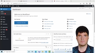 آموزش وردپرس جلسه دو  آشنایی اولیه با محیط بهمن جولایی