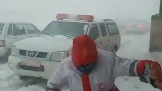 برف و کولاک واقعی