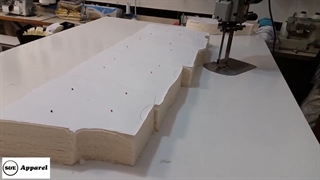 مرحله برش تولید لباس نوزادی و کودک - آستر کد 2010