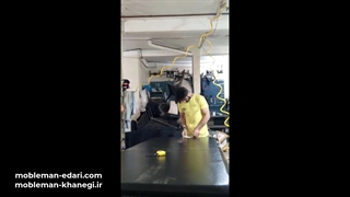 لمسه کوبی درب