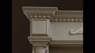 نمونه کار درب تمام چوب نوین کابین