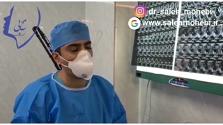 جراحی تومور بزرگ پاروتید