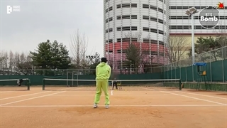 [BANGTAN BOMB]_این قسمت : تمرین تنیس جین