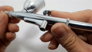 معرفی ایربراش شارژی یا ایربراش برقی مجهز به باطری به همراه لوازم جانبی کامل