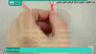 آموزش بافت دستبند مکرومه-آموزش ساخت  طرح گلبرگ گل
