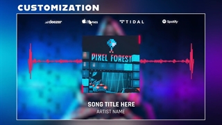 ویژوالایزر موزیک افترافکت