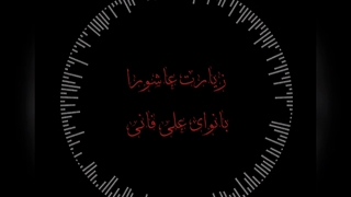 زیارت عاشورا بانوای علی فانی