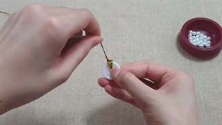 Button Flower Design Trick