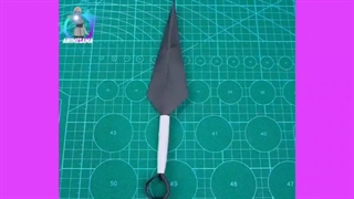 آموزش ساختن کونای(ابزار نینجایی) Kunai making tutorial (ninja tools)