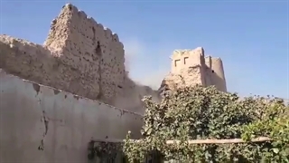 طالبان قلعه‌ گرشک ولایت هلمند را ویران کرد