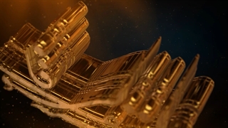 تیزر جذاب نماد طلایی و سه‌بعدی رسانه یوسف فاطمه (مدل دوم)