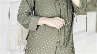 مانتو مجلسی زنانە کد ٢١٤٢