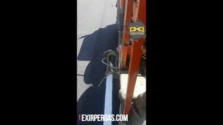 اجرای رنگ ترافیکی اکسیرپرگاس در راهداری ارومیه