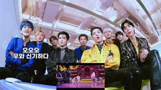 ریکشن nct 127 به stickers +زیرنویس فارسی