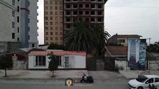 نمایی از برج در حال ساخت ساحلی نور