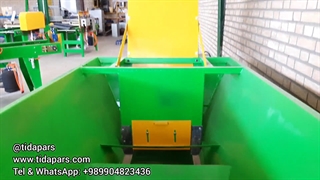 نحوه پر کردن مکانیزه گروبگ در گلخانه های هیدروپونیک