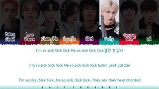 STRAY KIDS  - 'SSICK' (씩) Lyrics [Color Coded_Han_Rom_Eng]