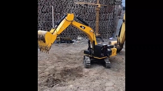 بیل مکانیکی فوق حرفه ای قوی و بزرگ