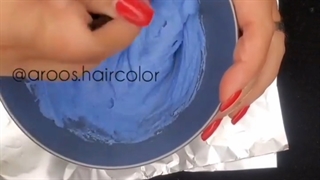 تست پودر دکلره آبی از برند وال وار