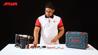 آنباکسینگ بتن کن 3/7 کیلویی فوق صنعتی آروا مدل 5207