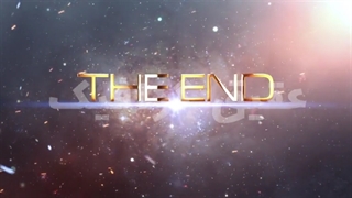ویدیو فوتیج پایان ویدیو The End