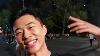 #model steven pulls up with a group of friends he met on #tiktok